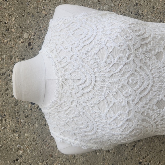 DECJUBA white lace top - Picture 3 of 14